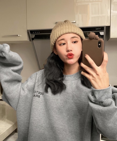 Miniministore（ミニミニストア）の「トレーナー レディース トップス（スウェット・レディース・ブラック/グレー/ホワイト・フリー）」の11枚目の写真