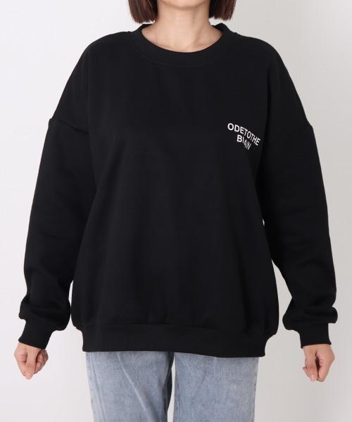 Miniministore（ミニミニストア）の「トレーナー レディース トップス（スウェット・レディース・ブラック/グレー/ホワイト・フリー）」の22枚目の写真