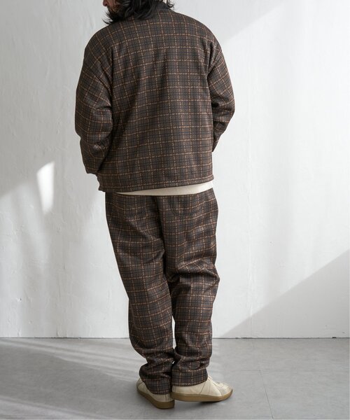 VENCEEXCHANGE（ヴァンスエクスチェンジ）の「ニットフリースブルゾン（ブルゾン・メンズ・ブラック/ブラウン・L/M）」の13枚目の写真