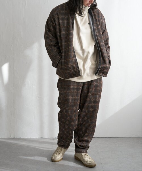 VENCEEXCHANGE（ヴァンスエクスチェンジ）の「ニットフリースブルゾン（ブルゾン・メンズ・ブラック/ブラウン・L/M）」の22枚目の写真