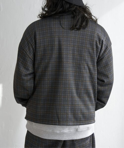 VENCEEXCHANGE（ヴァンスエクスチェンジ）の「ニットフリースブルゾン（ブルゾン・メンズ・ブラック/ブラウン・L/M）」の21枚目の写真