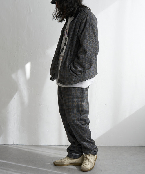 VENCEEXCHANGE（ヴァンスエクスチェンジ）の「ニットフリースブルゾン（ブルゾン・メンズ・ブラック/ブラウン・L/M）」の8枚目の写真