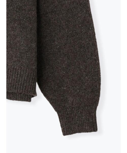 ehka sopo（エヘカソポ）の「ワンコ柄ニット（ニット/セーター・レディース・ピンク/ブラウン/ベージュ/サックスブルー・F）」の20枚目の写真