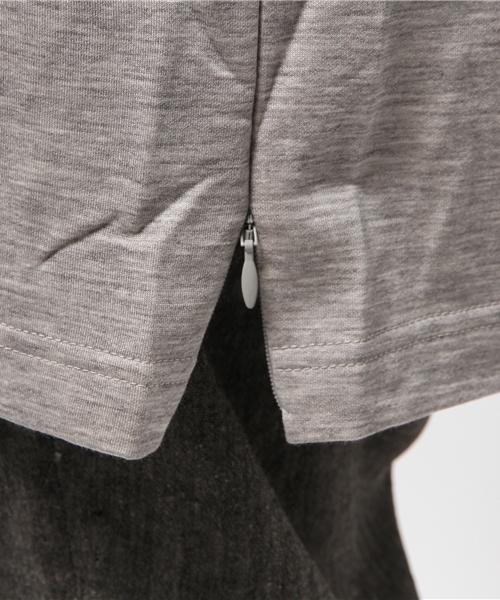 Lui's（ルイス）の「Lui's(ルイス) ミニ裏毛ロング丈カットソー（Tシャツ/カットソー・メンズ・ホワイト/ブラック/グレー・FREE）」の10枚目の写真