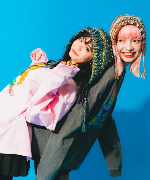 L.H.P（エルエイチピー）の「Parappa The Rapper/パラッパラッパー/ピグメント加工グラフィックプリントロンTEE（Tシャツ/カットソー・レディース・ブラック/ピンク/ライトグレー/グレー系その他3・MEDIUM/LARGE）」の8枚目の写真