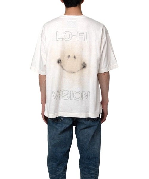 Maison MIHARA YASUHIRO(メゾンミハラヤスヒロ)の「Smily Face Printed T-shirt(Tシャツ/カットソー・メンズ・ブラック/ホワイト・44/46/48/50)」の5枚目の写真