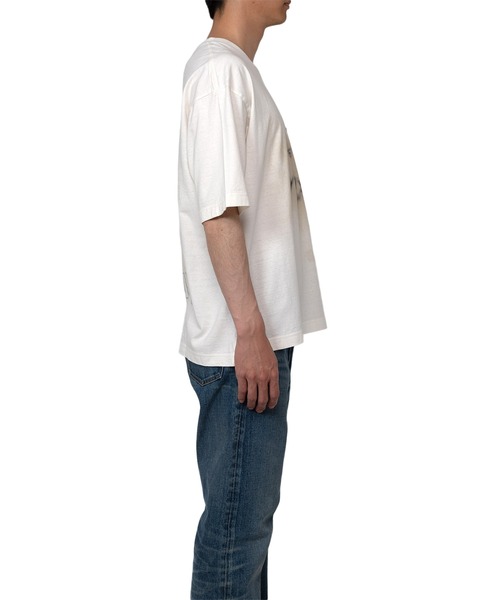 Maison MIHARA YASUHIRO(メゾンミハラヤスヒロ)の「Smily Face Printed T-shirt(Tシャツ/カットソー・メンズ・ブラック/ホワイト・44/46/48/50)」の6枚目の写真