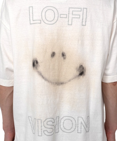 Maison MIHARA YASUHIRO(メゾンミハラヤスヒロ)の「Smily Face Printed T-shirt(Tシャツ/カットソー・メンズ・ブラック/ホワイト・44/46/48/50)」の9枚目の写真