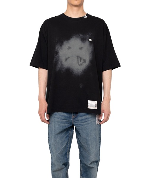 Maison MIHARA YASUHIRO(メゾンミハラヤスヒロ)の「Smily Face Printed T-shirt(Tシャツ/カットソー・メンズ・ブラック/ホワイト・44/46/48/50)」の10枚目の写真