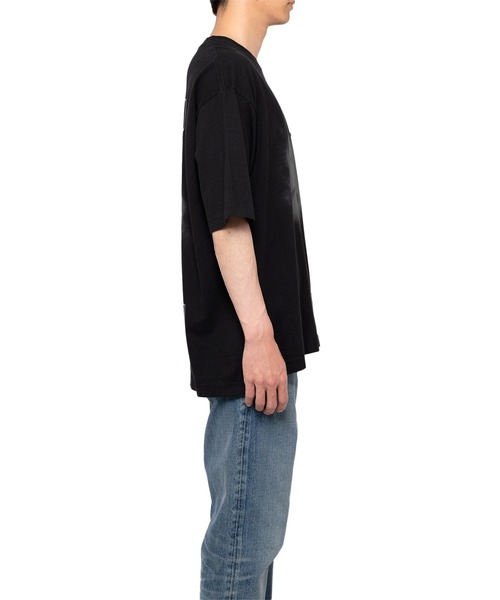 Maison MIHARA YASUHIRO(メゾンミハラヤスヒロ)の「Smily Face Printed T-shirt(Tシャツ/カットソー・メンズ・ブラック/ホワイト・44/46/48/50)」の13枚目の写真