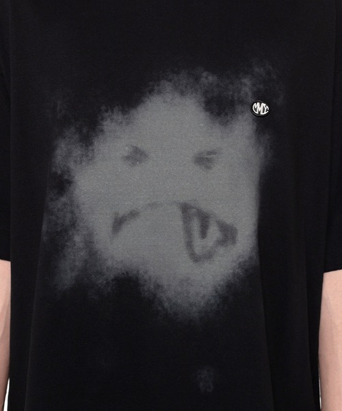 Maison MIHARA YASUHIRO(メゾンミハラヤスヒロ)の「Smily Face Printed T-shirt(Tシャツ/カットソー・メンズ・ブラック/ホワイト・44/46/48/50)」の14枚目の写真