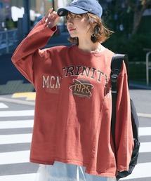 SIGNAL SPORTS | SIGNAL SPORTS/リメイク風切替BIGプリントロンＴ(Tシャツ/カットソー)