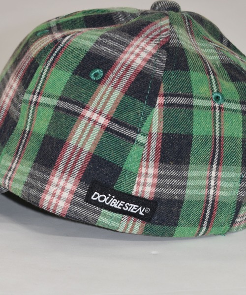 DOUBLE STEAL（ダブルスティール）の「チェック パネルCap（キャップ・メンズ・グリーン系その他/ブルー/イエロー系その他・FREE）」の10枚目の写真