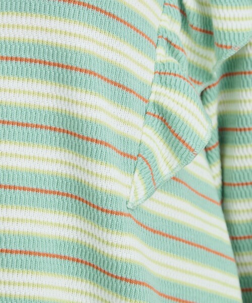 coen(コーエン)の「ハニカムフリルロングスリーブTシャツ(Tシャツ/カットソー・レディース・ナチュラル/その他1/ブラック/その他2・L/M)」の16枚目の写真