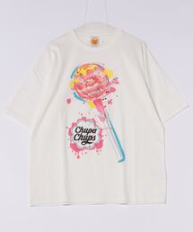 【RINGS】Chupa Chups/ビッグプリントTEE/ロゴTシャツ/チュッパチャプス