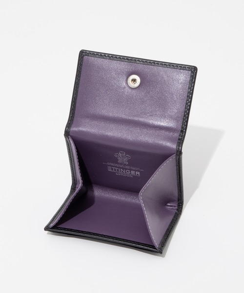 ETTINGER 黒と紫 ケース ETTINGER 黒と紫 コインケース ETTINGER（エッティンガー）の