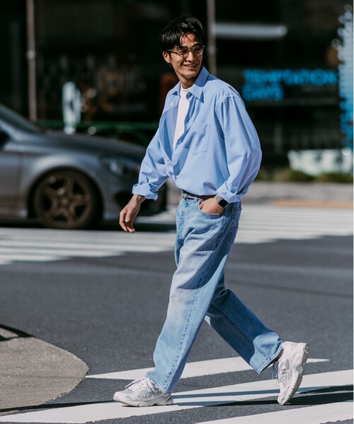 NEW BALANCE（ニューバランス）の「【別注】＜New Balance＞ML725 スニーカー 25.5cm~29cm（スニーカー・メンズ・ホワイト・25.5cm/26cm/26.5cm/27cm/27.5cm/28cm/28.5cm/29cm）」の3枚目の写真