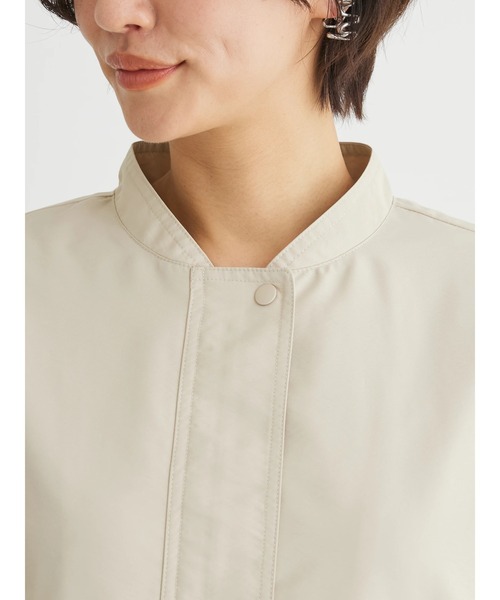 Green Parks(グリーンパークス)の「撥水加工 裾ドロストブルゾン(ブルゾン・レディース・ブラック/ライトベージュ/カーキ・FREE)」の13枚目の写真