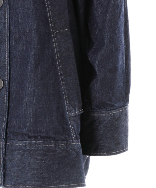 UN3D.（アンスリード）の「UN3D./アンスリード/BIG DETAIL DENIM CT/ビッグディテールデニムコート（デニムジャケット・レディース・インディゴブルー・36）」の7枚目の写真