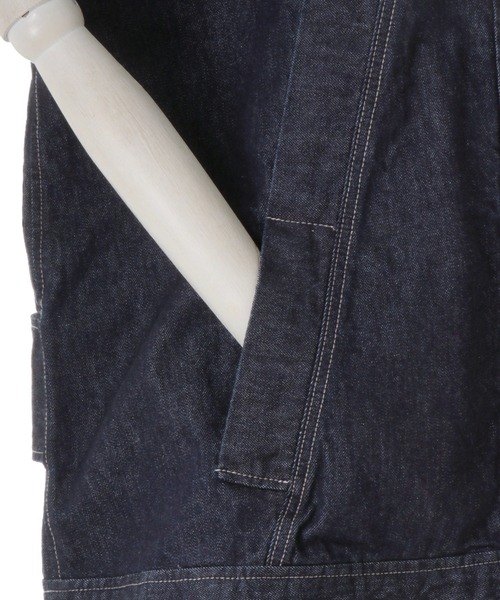 UN3D.（アンスリード）の「UN3D./アンスリード/BIG DETAIL DENIM CT/ビッグディテールデニムコート（デニムジャケット・レディース・インディゴブルー・36）」の8枚目の写真