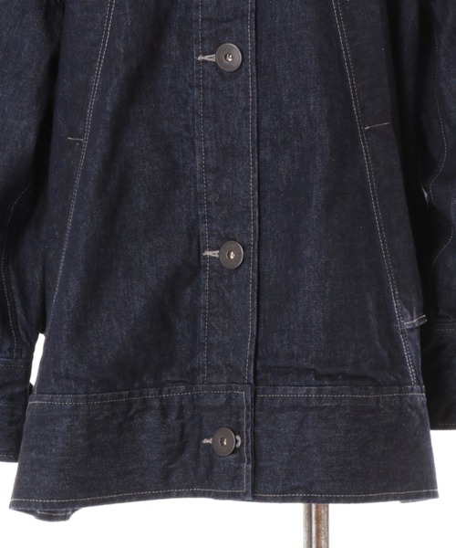 UN3D.（アンスリード）の「UN3D./アンスリード/BIG DETAIL DENIM CT/ビッグディテールデニムコート（デニムジャケット・レディース・インディゴブルー・36）」の10枚目の写真