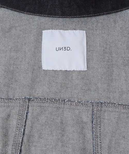 UN3D.（アンスリード）の「UN3D./アンスリード/BIG DETAIL DENIM CT/ビッグディテールデニムコート（デニムジャケット・レディース・インディゴブルー・36）」の11枚目の写真