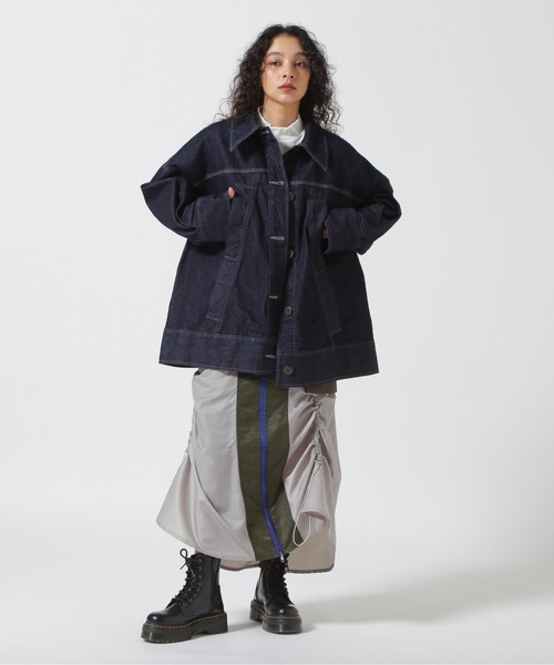 UN3D. ビッグディテールデニムコート 楽天市場】UN3D.／アンスリード／BIG DETAIL DENIM CT／ビッグ