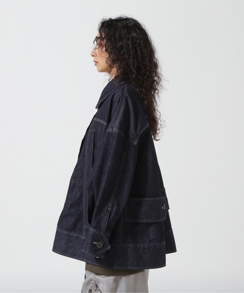 UN3D.（アンスリード）の「UN3D./アンスリード/BIG DETAIL DENIM CT/ビッグディテールデニムコート（デニムジャケット・レディース・インディゴブルー・36）」の15枚目の写真