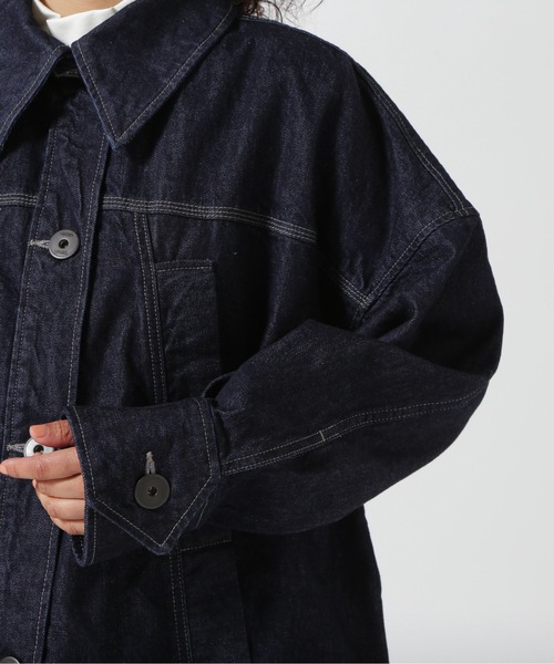 UN3D.（アンスリード）の「UN3D./アンスリード/BIG DETAIL DENIM CT/ビッグディテールデニムコート（デニムジャケット・レディース・インディゴブルー・36）」の18枚目の写真
