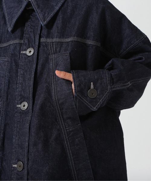 UN3D.（アンスリード）の「UN3D./アンスリード/BIG DETAIL DENIM CT/ビッグディテールデニムコート（デニムジャケット・レディース・インディゴブルー・36）」の19枚目の写真