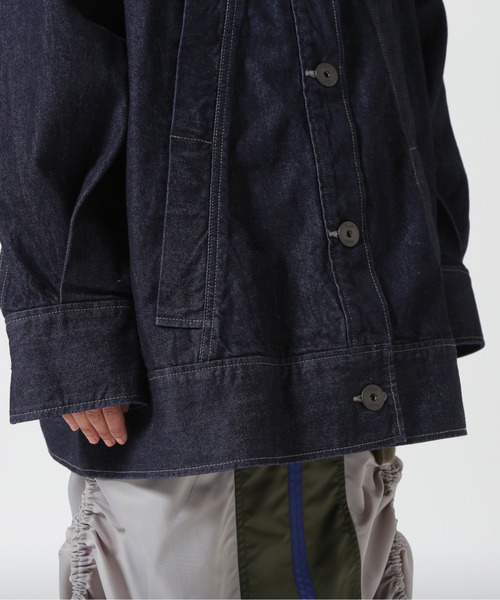 UN3D.（アンスリード）の「UN3D./アンスリード/BIG DETAIL DENIM CT/ビッグディテールデニムコート（デニムジャケット・レディース・インディゴブルー・36）」の22枚目の写真