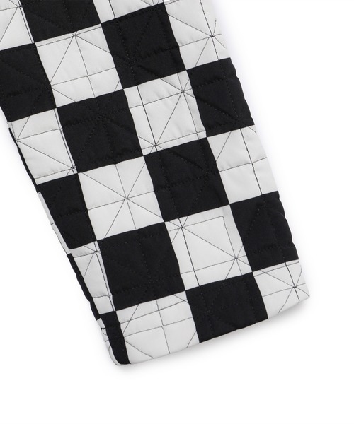 M TO R（ムウトアール）の「［JACKET］BLOCK CHECK QUILTING JACKET（その他アウター・レディース・ブラック/ベージュ・38/40/42）」の17枚目の写真