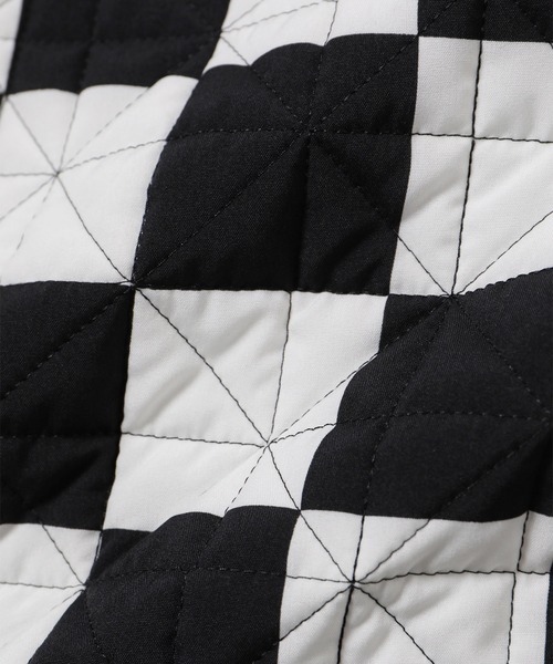 M TO R（ムウトアール）の「［JACKET］BLOCK CHECK QUILTING JACKET（その他アウター・レディース・ブラック/ベージュ・38/40/42）」の21枚目の写真