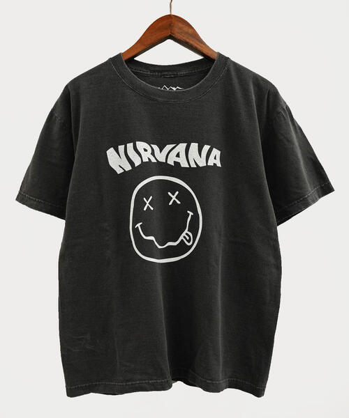 GOOD ROCK SPEED(グッドロックスピード)の「GOOD ROCK SPEED×MANASTASH(グッドロックスピード×マナスタッシュ) 別注 NIRVANA コラボTシャツ《メンズ・ウィメンズ・ユニセックス》(Tシャツ/カットソー・メンズ・ブラック・M/L/XL)」の16枚目の写真