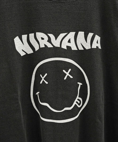 GOOD ROCK SPEED(グッドロックスピード)の「GOOD ROCK SPEED×MANASTASH(グッドロックスピード×マナスタッシュ) 別注 NIRVANA コラボTシャツ《メンズ・ウィメンズ・ユニセックス》(Tシャツ/カットソー・メンズ・ブラック・M/L/XL)」の17枚目の写真