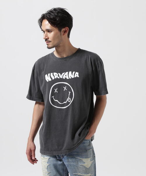 GOOD ROCK SPEED(グッドロックスピード)の「GOOD ROCK SPEED×MANASTASH(グッドロックスピード×マナスタッシュ) 別注 NIRVANA コラボTシャツ《メンズ・ウィメンズ・ユニセックス》(Tシャツ/カットソー・メンズ・ブラック・M/L/XL)」の21枚目の写真