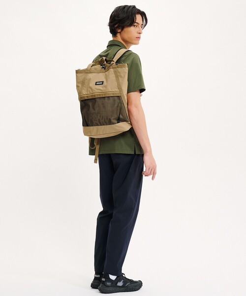 美品✨AIGLE エーグル　2way トート　リュック　大容量　A4収納　823 撥水 大容量 2wayトートバッグ ／ ショルダーバッグ | AIGLE