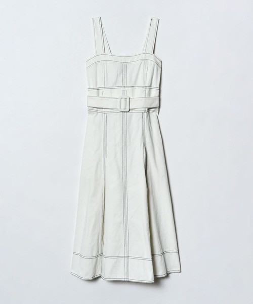 REDYAZEL（レディアゼル）の「デニムジャンスカ（ジャンパースカート・レディース・オフホワイト/ネイビー/ブラック・SMALL/MEDIUM）」の10枚目の写真