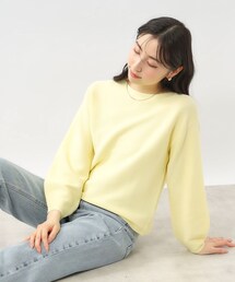 index | ≪SS-LLsize≫ 5color ボートネックニット/オーガニックコットン【UV/洗濯機洗い可】(ニット/セーター)