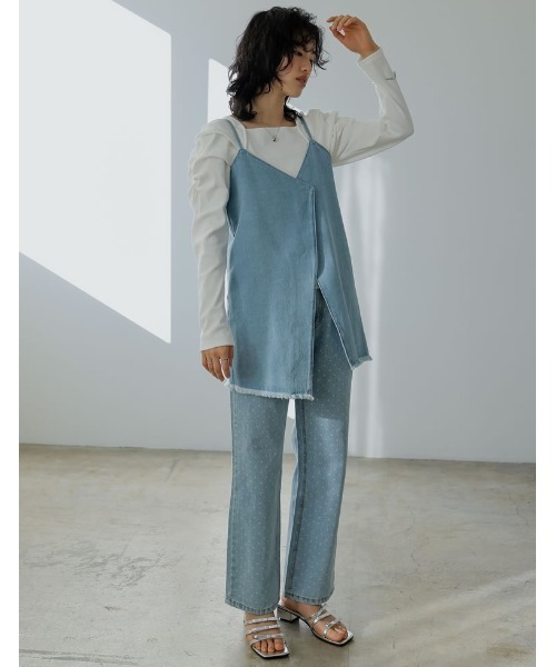 Re:EDIT（リエディ）の「[2024SS COLLECTION][大きいサイズ有]スクエアトゥリボンベルトサンダル（サンダル・レディース・シルバー/ブラック/ホワイト・SMALL/MEDIUM/LARGE/X-LARGE）」の10枚目の写真