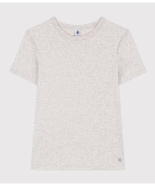 PETIT BATEAU(プチバトー)の「クルーネック半袖Tシャツ(Tシャツ/カットソー・レディース・ピンク/ブルー/グリーン/グレー・LARGE/MEDIUM/X-SMALL/XX-SMALL/SMALL)」の9枚目の写真