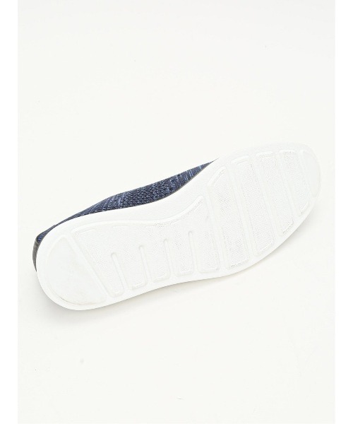 around the shoes(アラウンドザシューズ)の「アラウンドザシューズ ウィングチップ ニット スニーカー(スニーカー・メンズ・ブルー・MEDIUM/LARGE)」の9枚目の写真