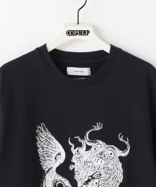 FACETASM（ファセッタズム）の「【FACETASM × DOGS / ファセッタズム × ドックス】TEE（Tシャツ/カットソー・メンズ・ホワイト/ブラック・5）」の14枚目の写真