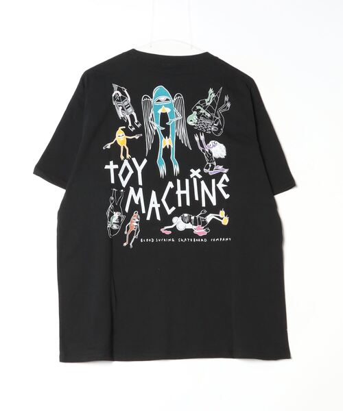 TOY MACHINE(トイ マシーン)の「【ムラサキスポーツ限定】TOY MACHINE トイマシーン バックプリントTシャツ クルーネック半袖T MTMSEST6(Tシャツ/カットソー・メンズ・ホワイト/アクア/ブラック・XL/L/M)」の5枚目の写真