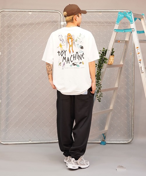 TOY MACHINE(トイ マシーン)の「【ムラサキスポーツ限定】TOY MACHINE トイマシーン バックプリントTシャツ クルーネック半袖T MTMSEST6(Tシャツ/カットソー・メンズ・ホワイト/アクア/ブラック・XL/L/M)」の12枚目の写真