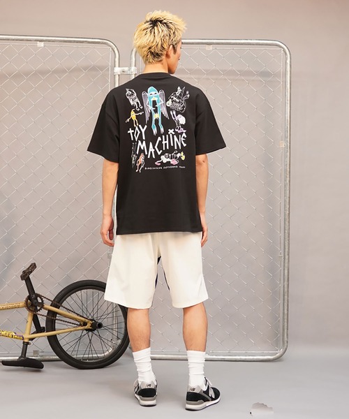 TOY MACHINE(トイ マシーン)の「【ムラサキスポーツ限定】TOY MACHINE トイマシーン バックプリントTシャツ クルーネック半袖T MTMSEST6(Tシャツ/カットソー・メンズ・ホワイト/アクア/ブラック・XL/L/M)」の17枚目の写真