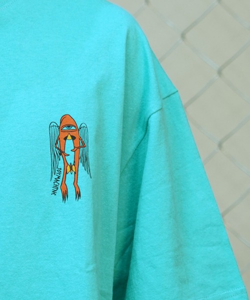TOY MACHINE(トイ マシーン)の「【ムラサキスポーツ限定】TOY MACHINE トイマシーン バックプリントTシャツ クルーネック半袖T MTMSEST6(Tシャツ/カットソー・メンズ・ホワイト/アクア/ブラック・XL/L/M)」の22枚目の写真
