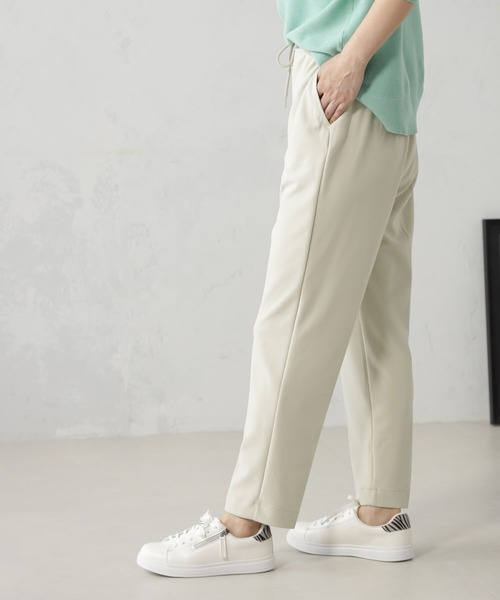 FOUND GOOD（ファウンドグッド）の「シーンレスEasyテーパードパンツ（その他パンツ・レディース・グリーン系5/ネイビー/アイボリー/ブラック/イエロー系5・XL/L/M/S）」の7枚目の写真