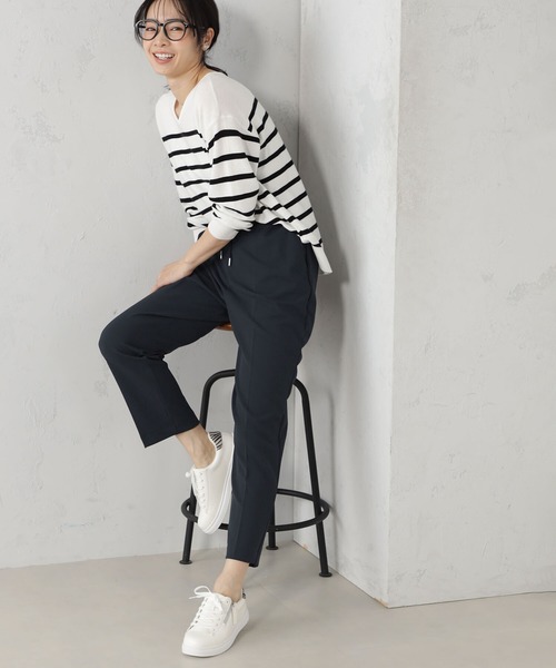 FOUND GOOD（ファウンドグッド）の「シーンレスEasyテーパードパンツ（その他パンツ・レディース・グリーン系5/ネイビー/アイボリー/ブラック/イエロー系5・XL/L/M/S）」の21枚目の写真