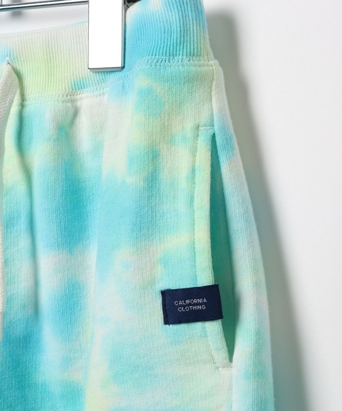 BAYFLOW(ベイフロー)の「タイダイハーフパンツ(KIDS)(その他パンツ・キッズ・パープル/セージグリーン・110cm/130cm/140cm/150cm/120cm)」の9枚目の写真